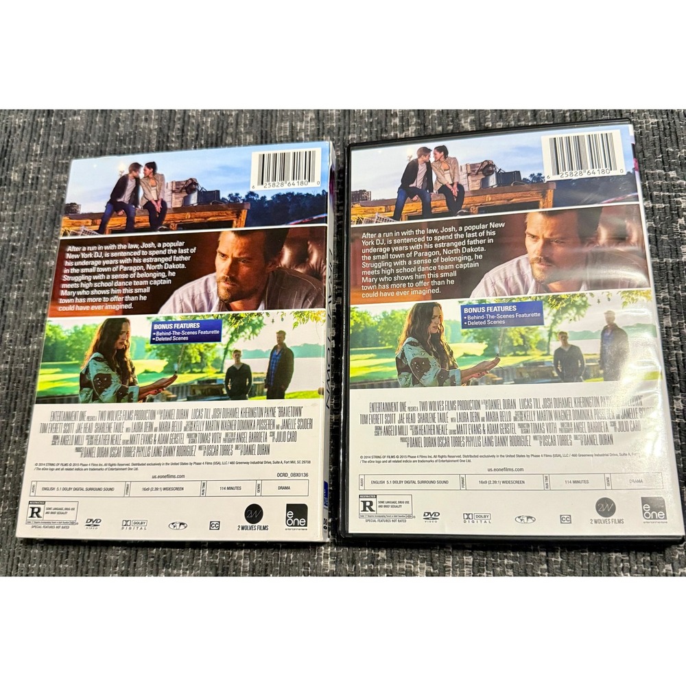 Entertainment One Bravetown DVD Excellent Drama Josh Duhamel Laura Dern 2015 - Picture 2 of 4